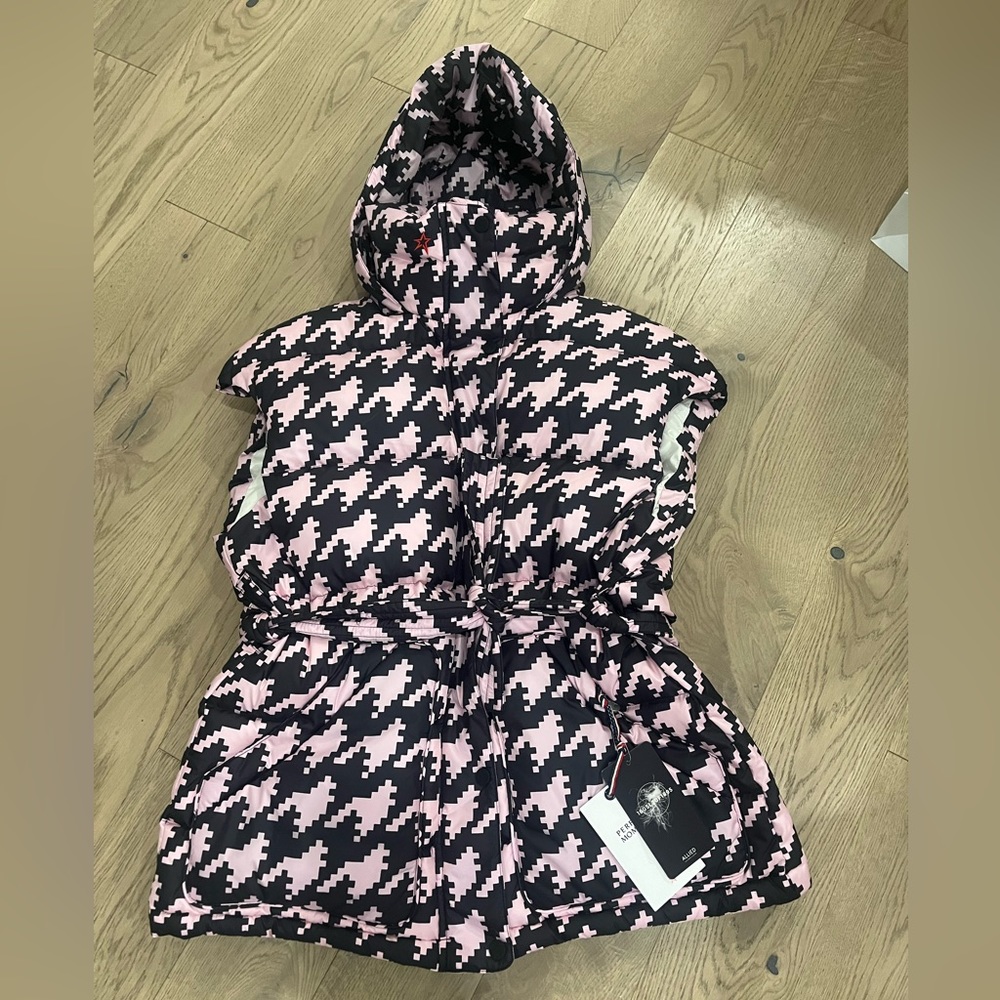 PERFECT MOMENT OVERSIZED VEST PINK NWT
